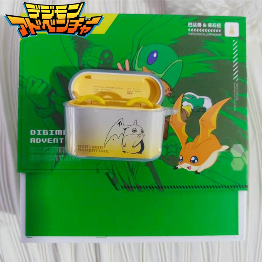 Outdoor Adventure Japan - Беспроводные Bluetooth-наушники Digimon Adventure Ear Clip,