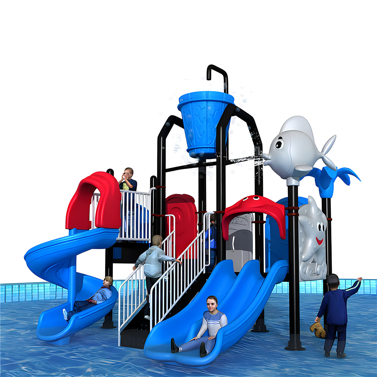 Outdoor Adventure Resorts - Коммерческие водные приключения, детская водная горка,