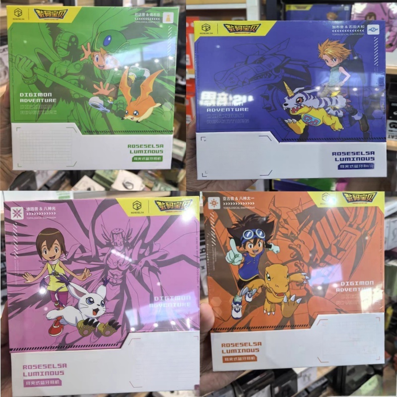 Outdoor Adventure Japan - Новые беспроводные Bluetooth-наушники-клипсы Digimon Adventure (Агумон,