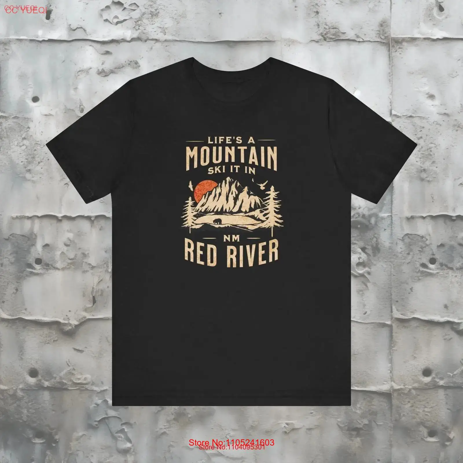 Outdoor Adventure Resorts - Футболка для горнолыжного спорта Red River