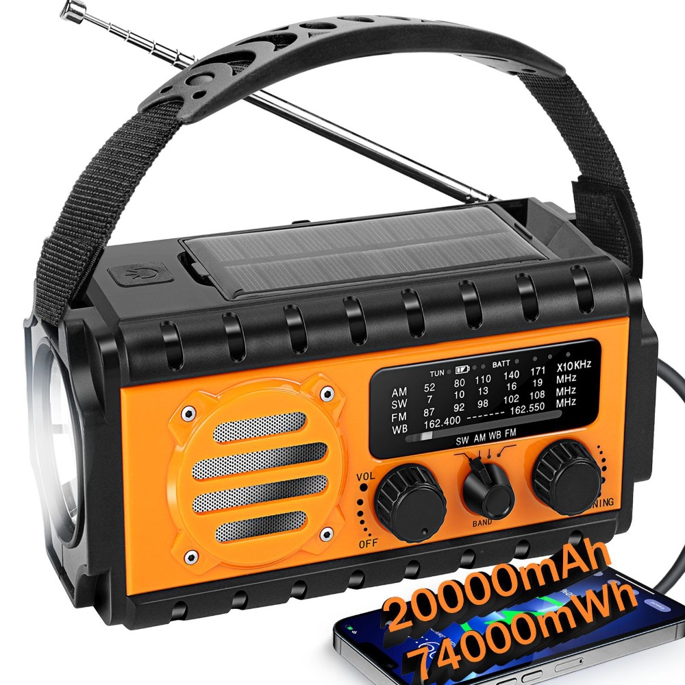 Портативное солнечное радио с  – обзор и цена Emergency Radio Solar