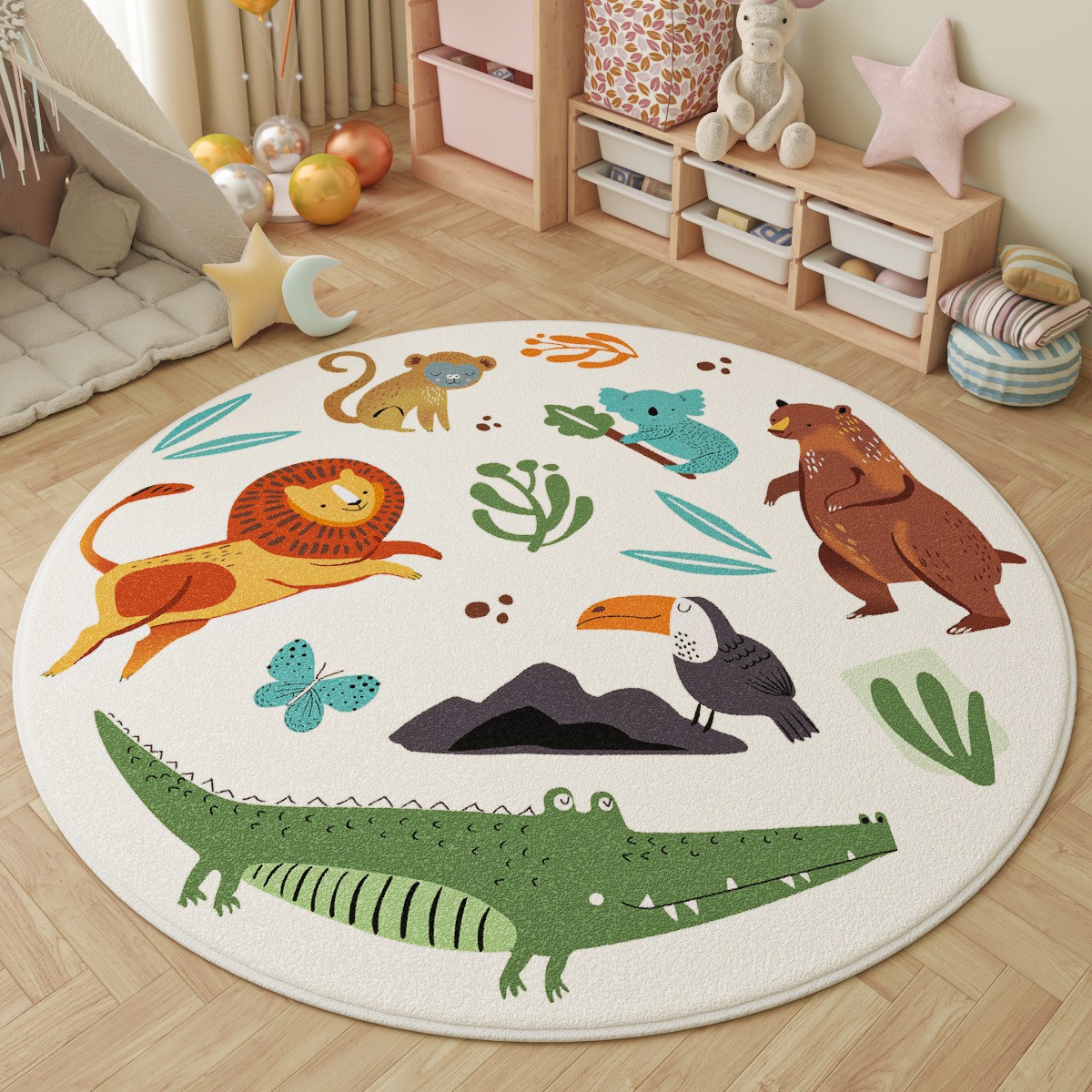 Детский круглый коврик «Весель – обзор и цена Outdoor Adventure For Kids