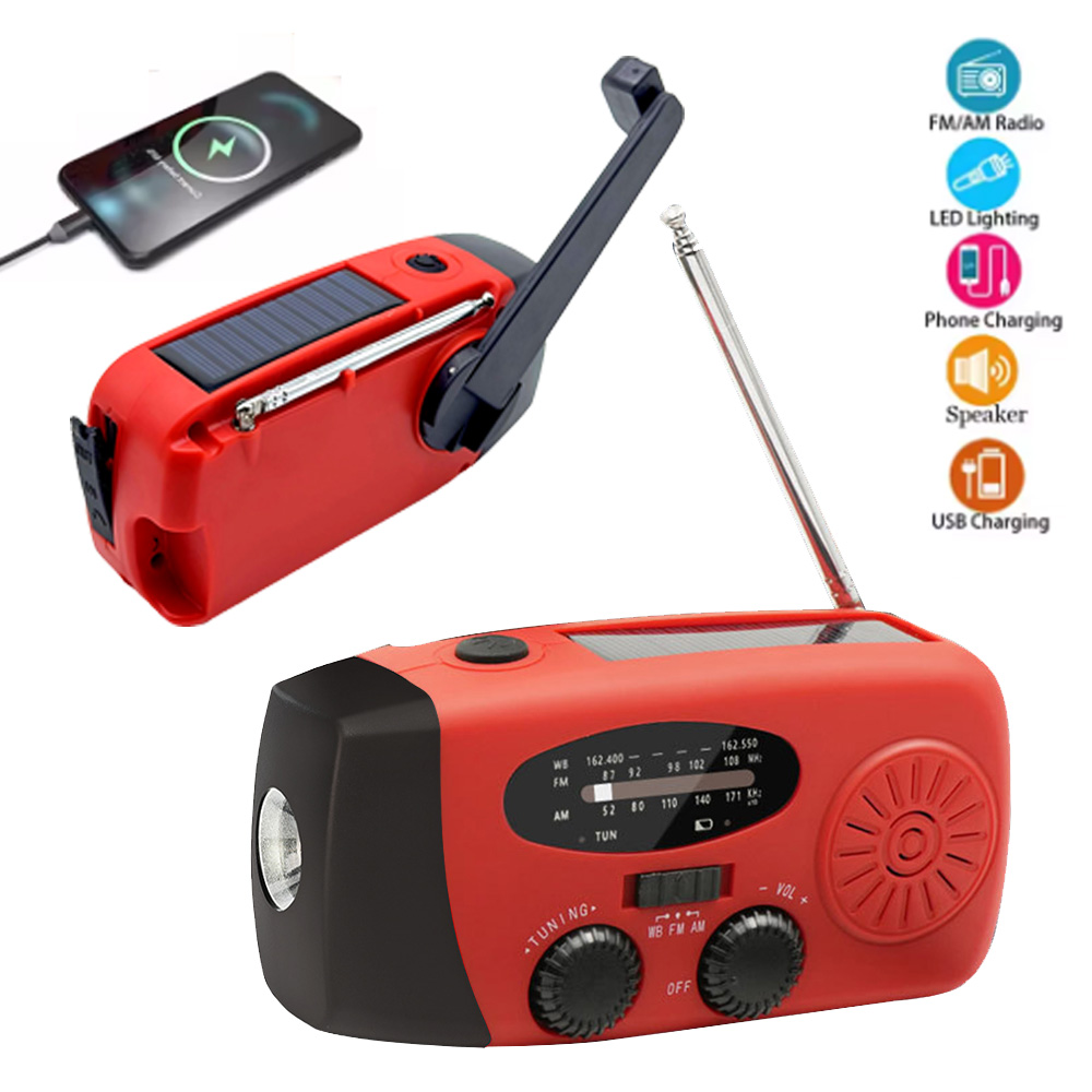 Аварийное радио с рукояткой на – обзор и цена Emergency Radio Solar