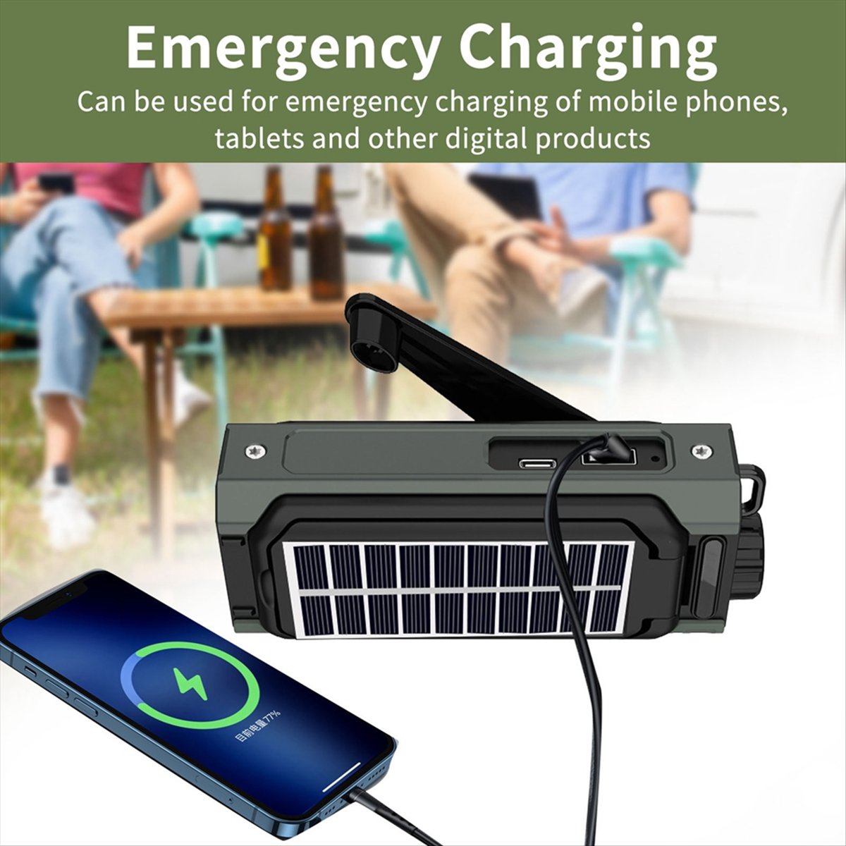 Портативное солнечное радио A2 – обзор и цена Emergency Radio Solar