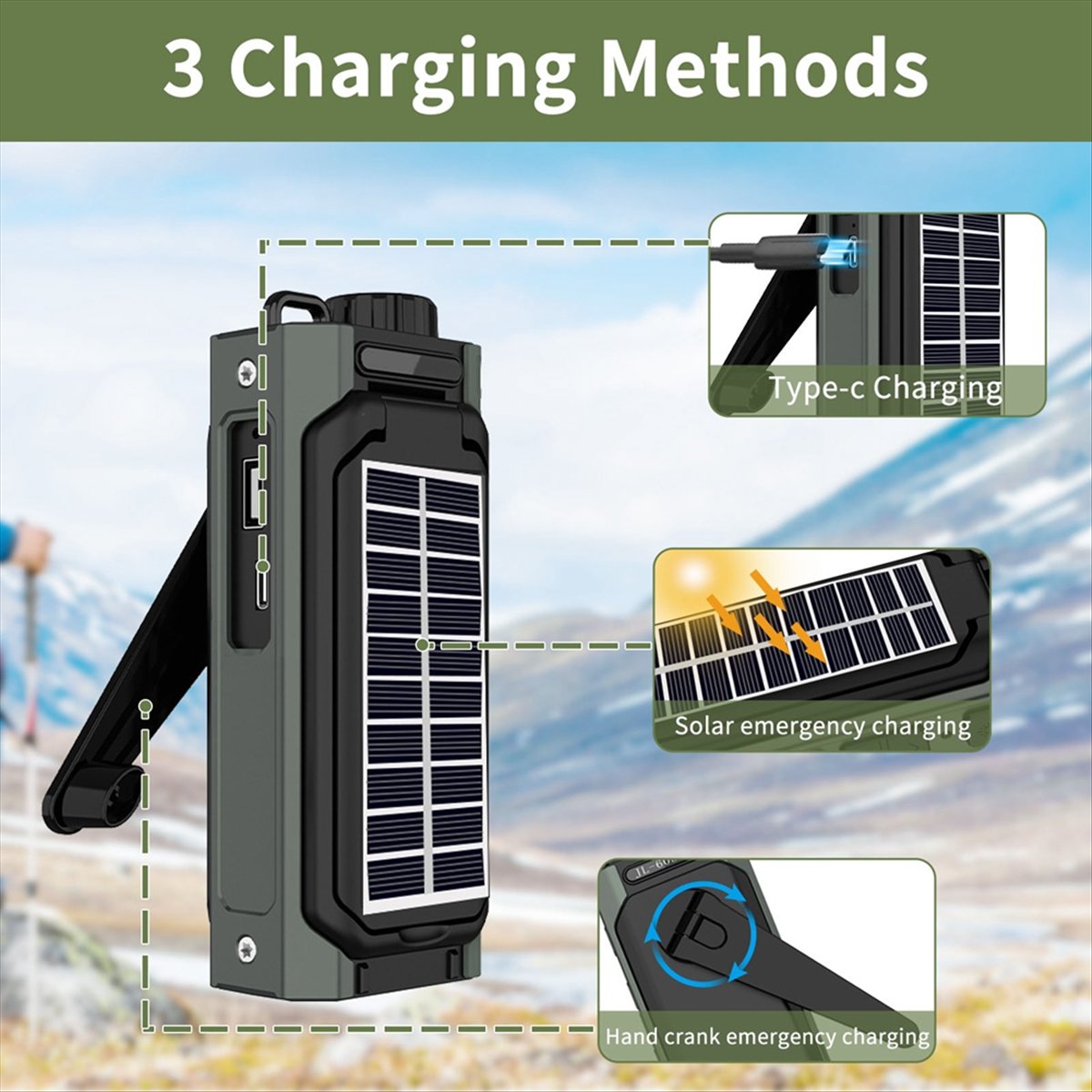 Портативное солнечное радио A2 – обзор и цена Emergency Radio Solar