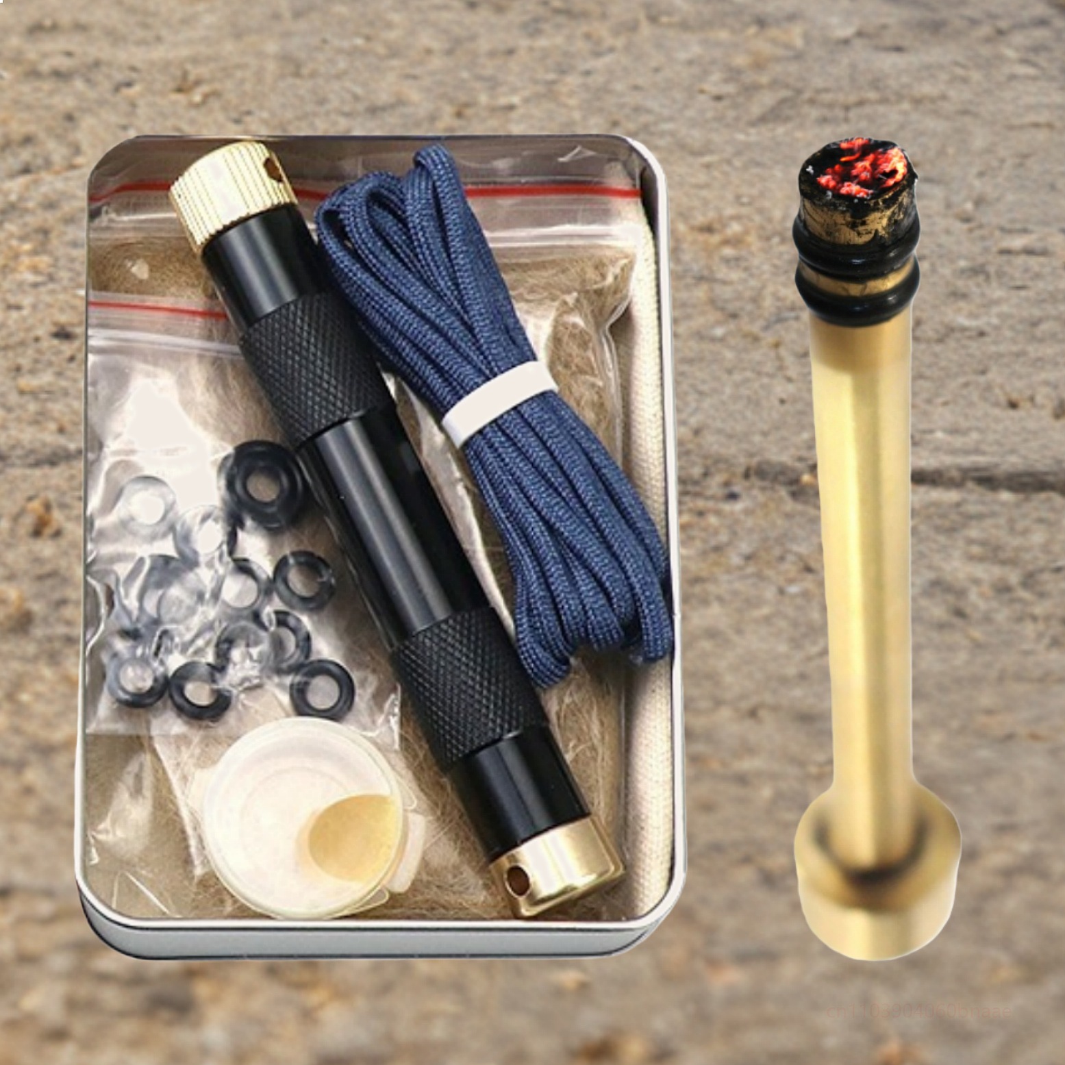 Новый портативный компрессорны – обзор и цена Fire Piston Starter