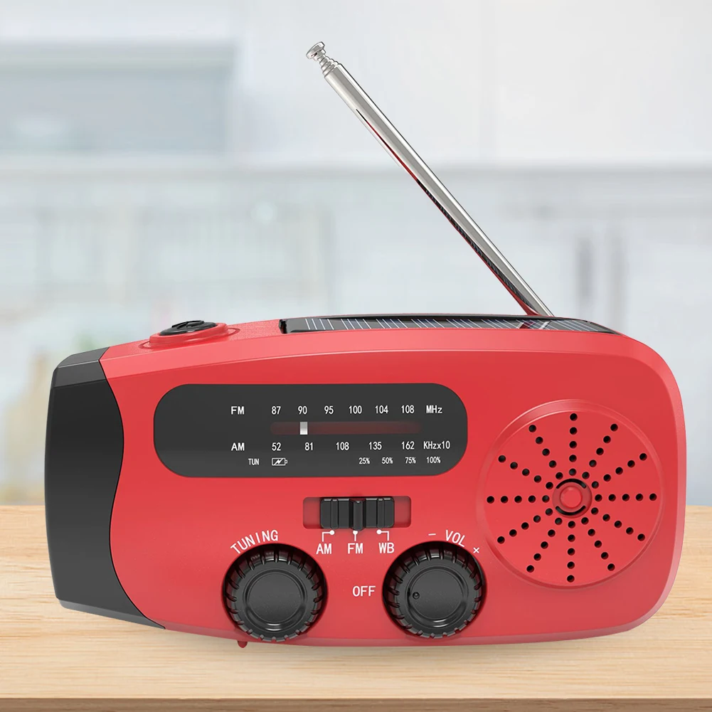 Портативное аварийное радио с  – обзор и цена Emergency Radio Solar