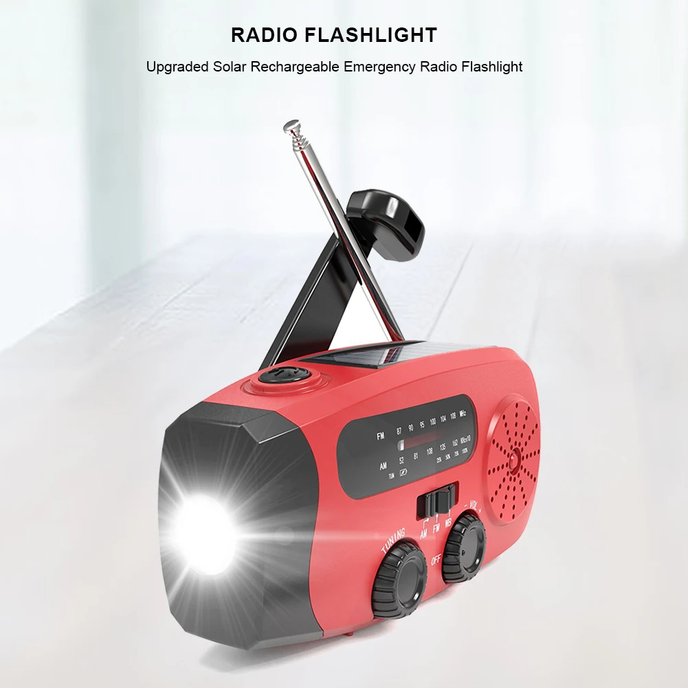 Портативное аварийное радио с  – обзор и цена Emergency Radio Solar