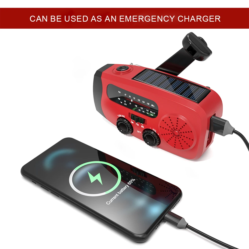 Портативное аварийное радио с  – обзор и цена Emergency Radio Solar