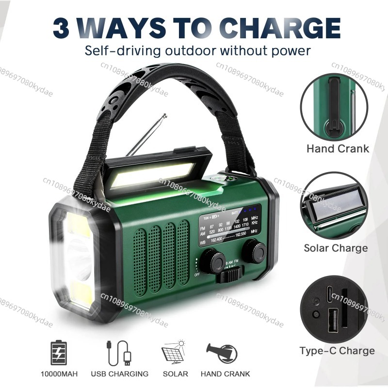 Радиоприемник с ручным динамо- – обзор и цена Emergency Radio Solar