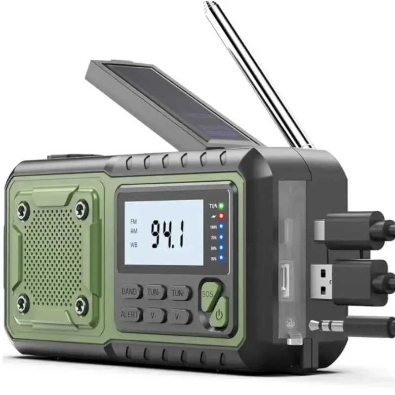 Портативное аварийное радио AM – обзор и цена Emergency Radio Solar
