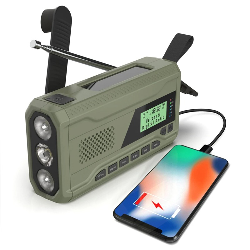 Радиоприемник DAB/FM с Bluetoo – обзор и цена Emergency Radio Solar