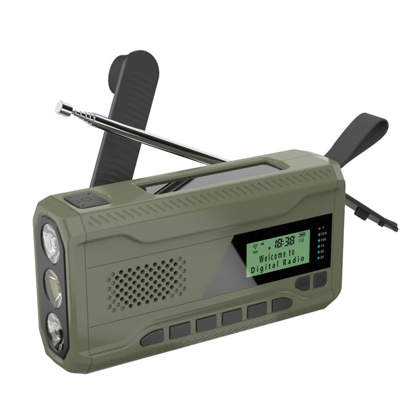 Радиоприемник DAB/FM с Bluetoo – обзор и цена Emergency Radio Solar